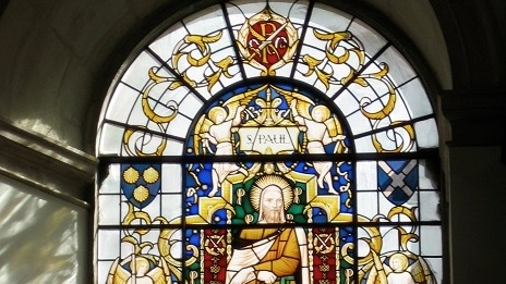 Stained glass window